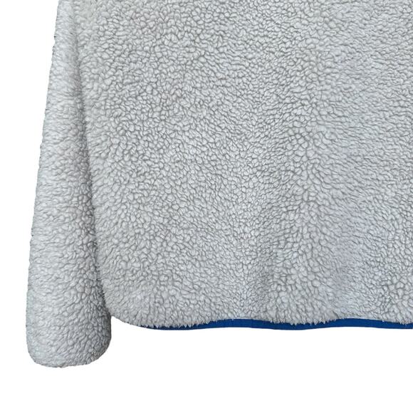 Patagonia Retro- X Jacket Kid’s Size XXL (16-18), Natural/ Blue - Picture 10 of 12